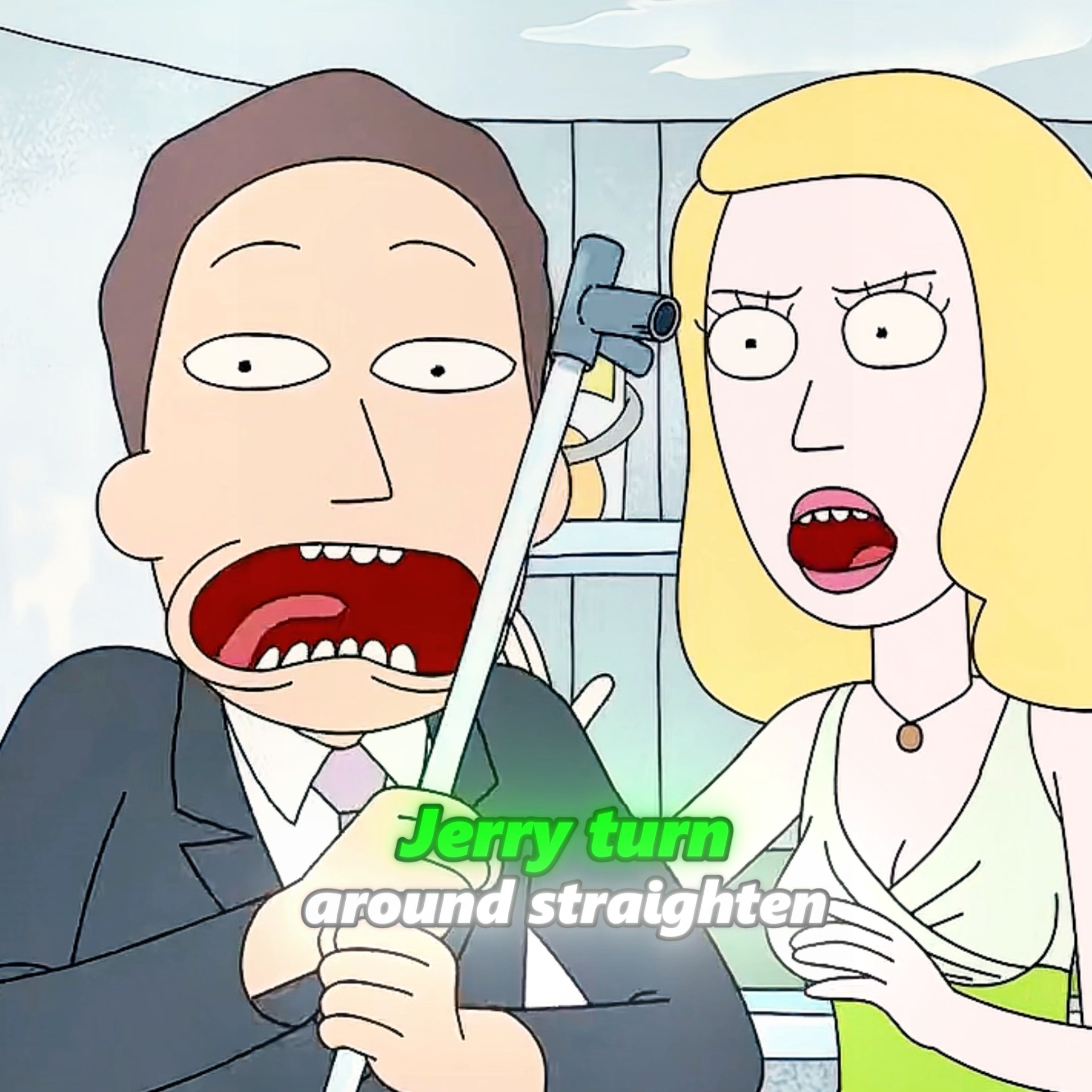 Meeseeks' special mission fixes Jerry'sself-doubt. #rickandmorty