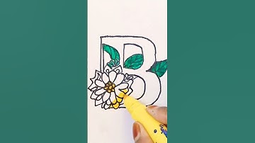 B 🥰 Drawing colour #short#shorts#art#video