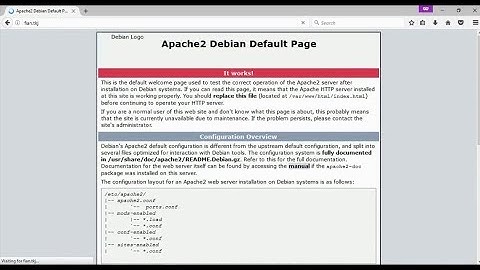 DEBIAN 8 configure ip address, dns server and web server