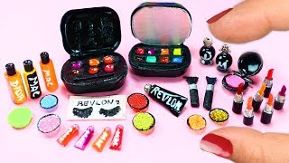 💄💋 10  Productos de Maquillaje / Cosméticos en Miniatura  DIY- 10  -  Manualidades Para Muñecas