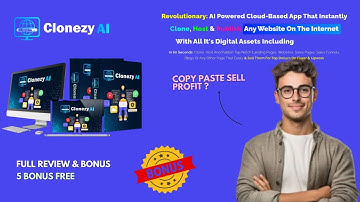 Clonezy AI Full Demo & Honest Review | Create unlimited website with 1 Clock AI cloning
