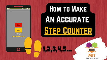 MIT App Inventor Pedometer | MIT App Inventor  Step Counter | Step Tracker App Inventor
