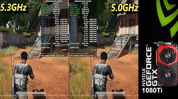 Intel i7 8700K 5.3GHz vs 5GHz Overclock Gaming Performance | GTX 1080 Ti