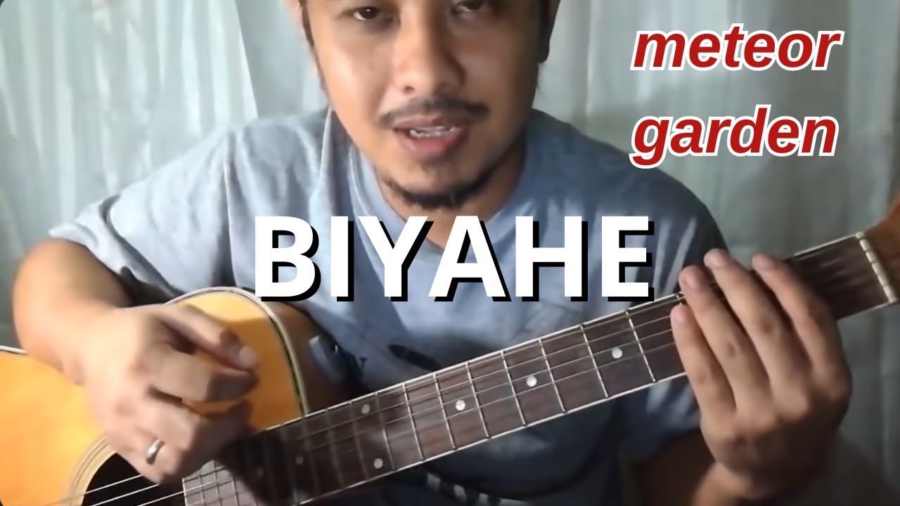Biyahe Josh Santana Chords Guitar Tutorial Meteor Garden Song Qing Fei De Yi Ost Meteor Garden Youtube