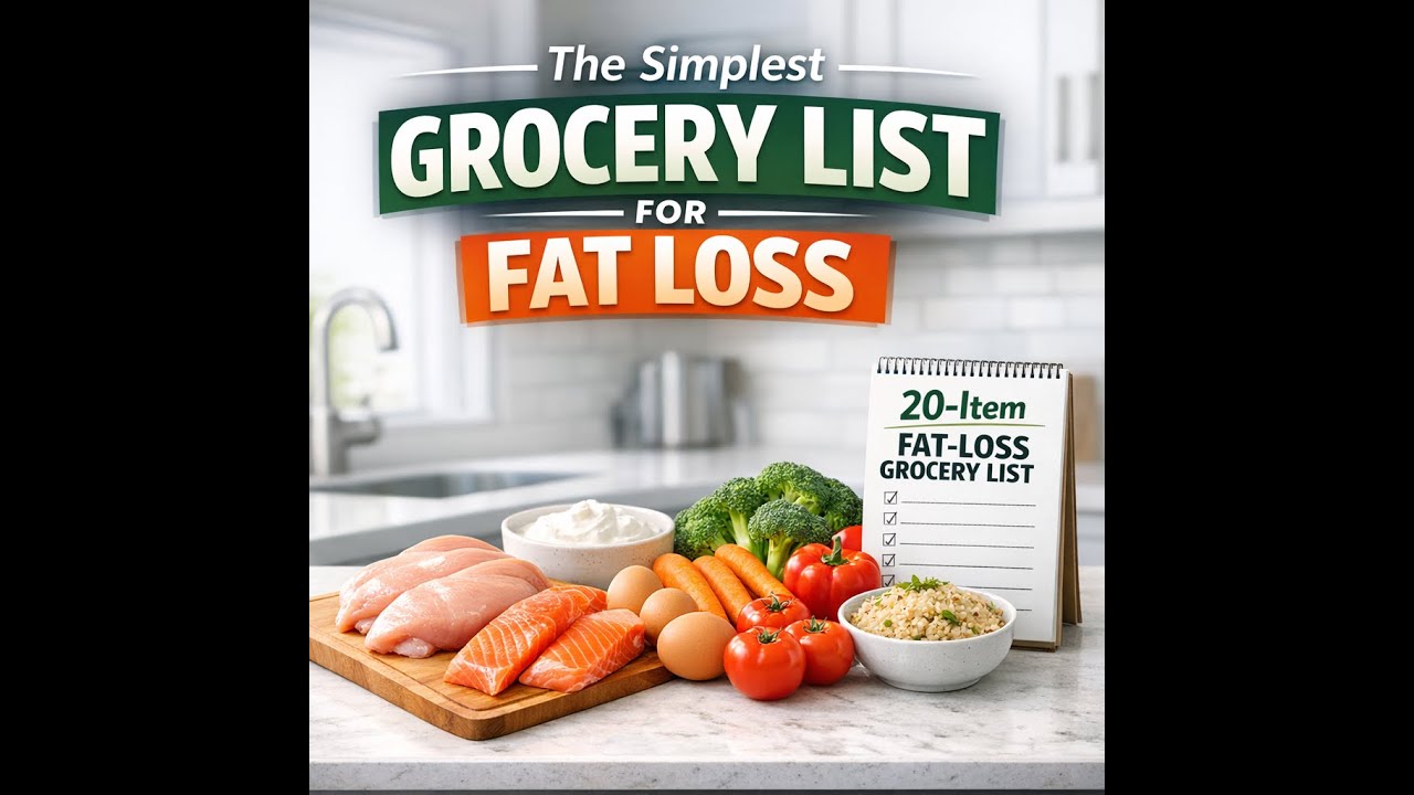 The Simplest Grocery List for Fat Loss