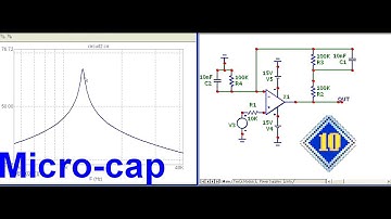 How to simulate Wien-bridge filter circuit in Micro-Cap 10