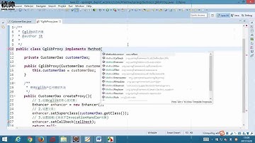 10-08 Spring的AOP的底层实现：Cglib动态代理