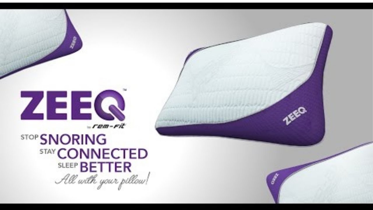 ZEEQ Smart Pillow: Stream Music, Stop Snoring, Sleep SmarterZEEQ Smart Pillow: Stream Mu| Indiegogo