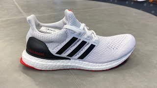 Adidas Ultraboost 1.0 (Cloud White/Core Black/Better Scarlet) - Style Code: ID5879