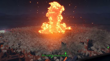 Fallout 4 - Institute Explosion and Ending with the Minutemen