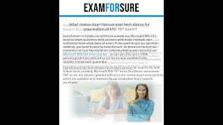 Free Microsoft MD-101 2022 Exam Questions - Examforsure.com