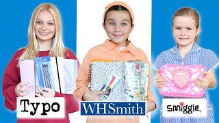 BACK TO SCHOOL SUPPLIES SHOPPING! *Homeschool vs School* | Family Fizz