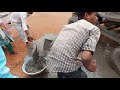 Concrete mixing with Manual mixture machine