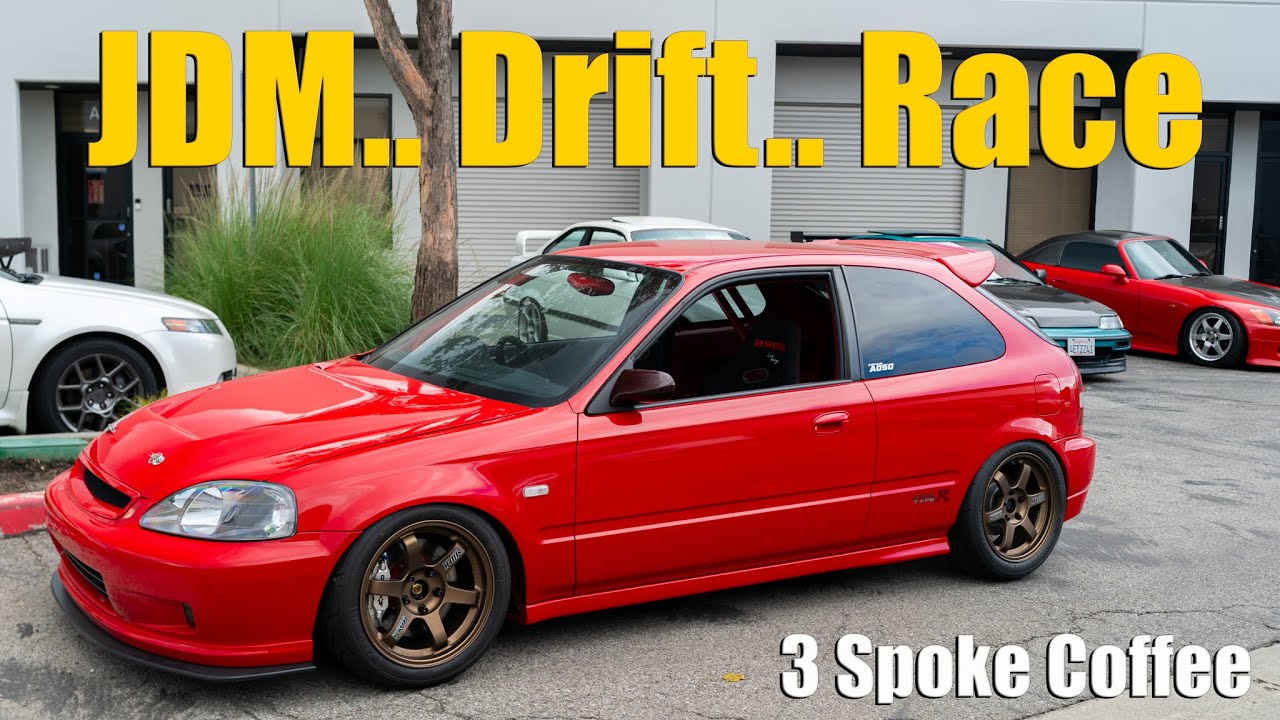 The Chronicles Ek9 в R Compound и 3 Spoke Coffee | Встречи с машинами и кофе