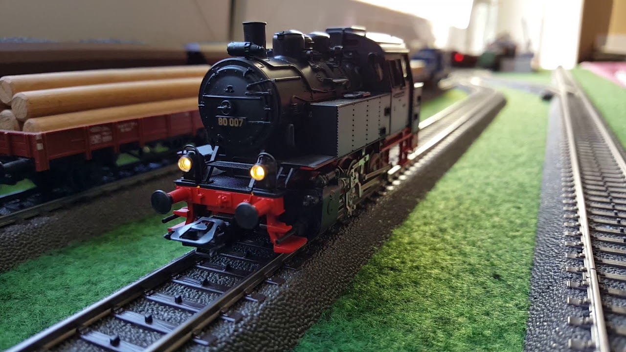 Märklin H0 BR 80 Dampflok digital mit HLA, msD3 Sounddecoder und LED-Spitzenlicht