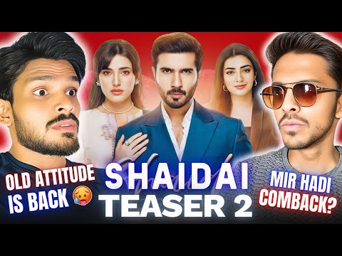 SHAIDAI - TEASER 2 [ Feroze Khan & Sahar Hashmi ] REACTION