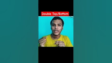 Double Top & Double Bottom 📉 Powerful Pattern #shorts #ytshorts #trading #DoubleTop #doublebottom