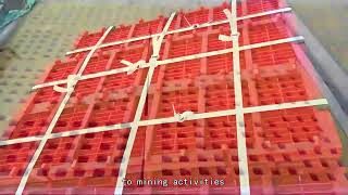 Polyurethane Rubber Screening Plates for Sand, Gravel, and Coal Plants