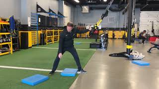 TRX Skater Squat (w/regression)