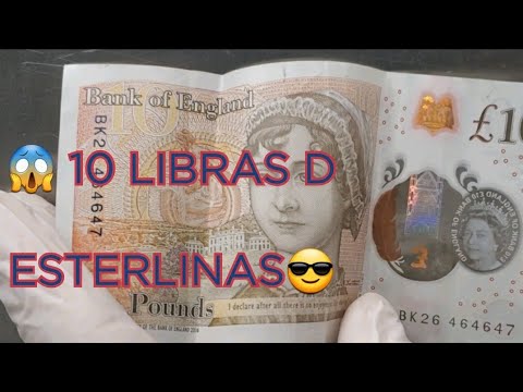 Video: ¿Cuántos billetes hay en una libra?