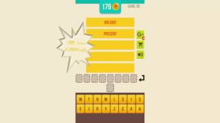 Guess the word - 5 Clues Level 21 - 30 - All Answers screenshot 2
