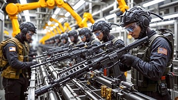 HOW an AR-15 is MADE 🔥 | INDUSTRIAL MANUFACTURING PROCESS 🏭
