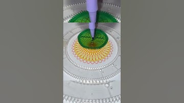 Spirograph ASMR video #shorts #viral #ytshorts #spirograph #satisfying #trending