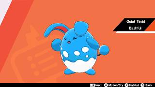 Azumarill Natures Animated