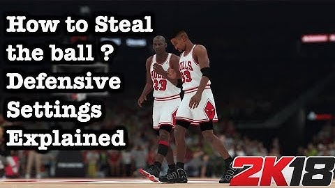 NBA 2K18 How to Steal Tutorial. 2K18 Defensive Settings Explained: Best 2K18 stealing tips #56