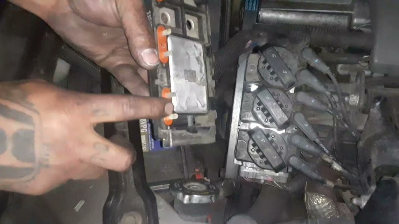 How to replace the ignition module on a 2003 Buick Regal 3800 engine