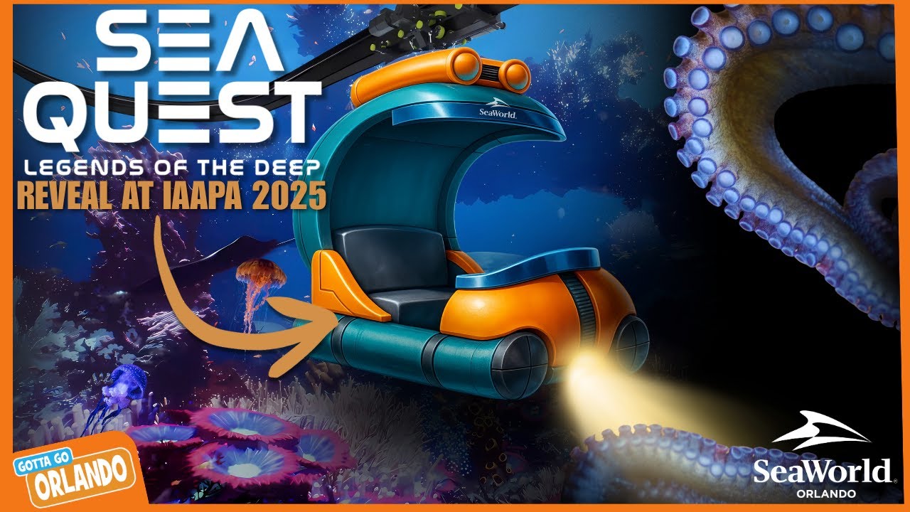 SeaWorld Orlando Reveals New Ride for 2026!