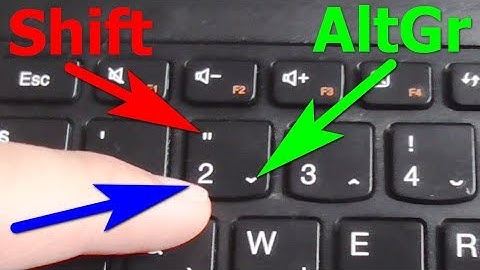 How to type Additional Symbols on Lenovo B51-30 laptop? (AltGr key)
