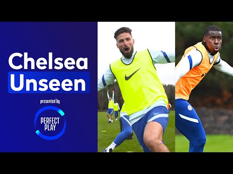 Olivier Giroud Bosses The Bin Challenge 🤣 Kurt Zouma Scores A Worldie 🚀 | Chelsea Unseen