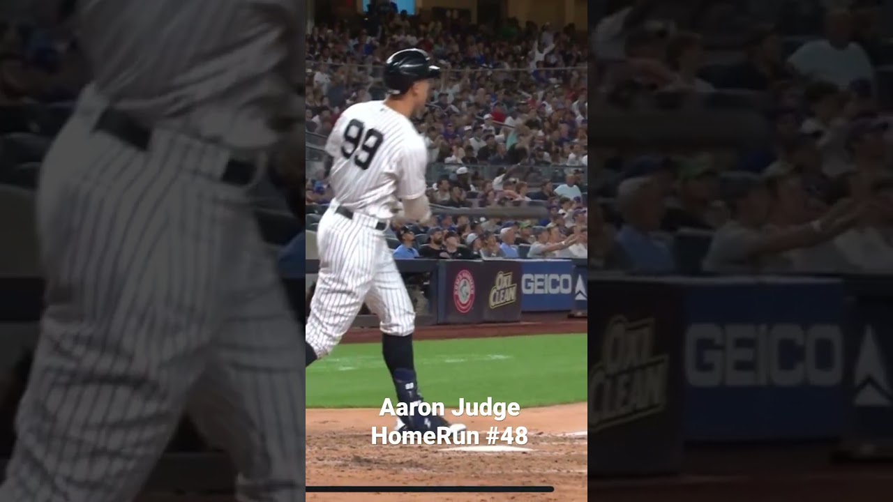 New York Yankees Aaron Judge HomeRun #48 Against New York Mets