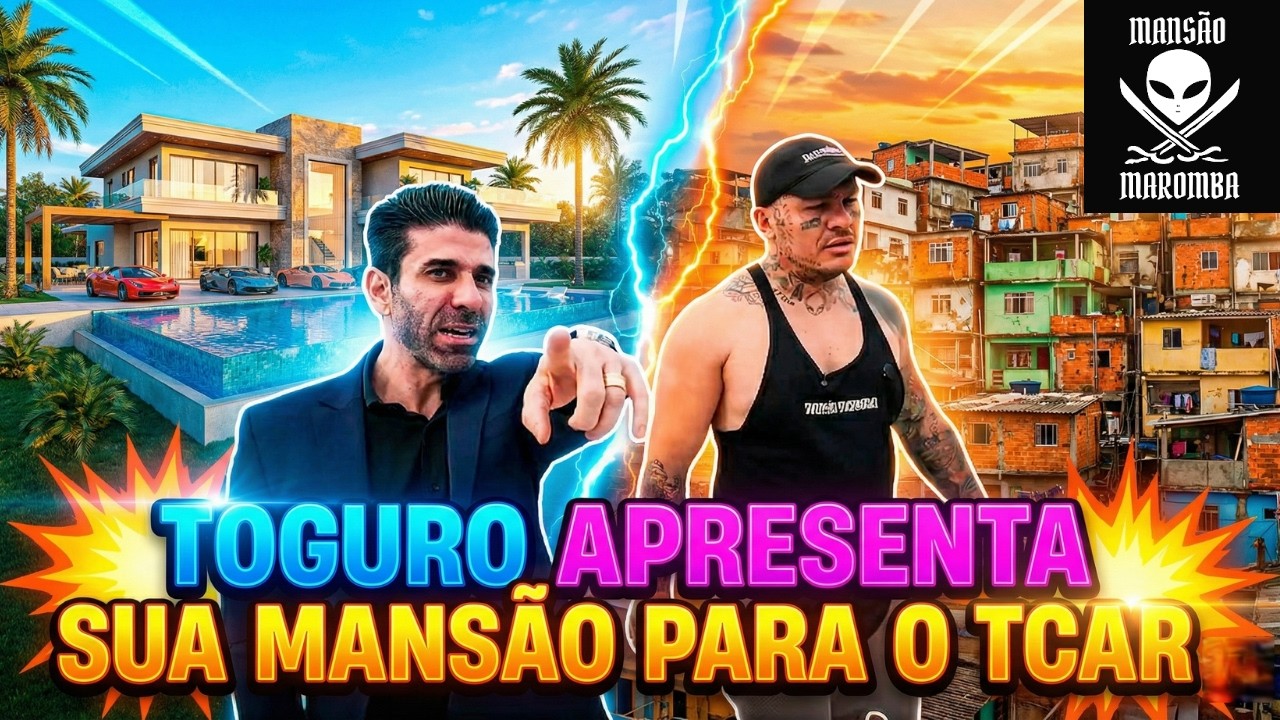 MANSÃO MAROMBA DO TOGURO: O DIA QUE O TCAR VISITOU E FICOU IMPRESSIONADO!
