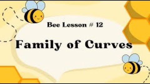Exploring Family of Curves in Differential Equations