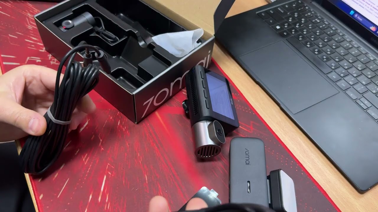 Распаковка відеореєстратора 70mai Dash Cam T800E 4K + 70mai Rear Cam RC21