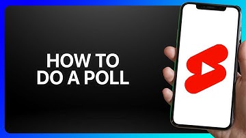 How To Do A Poll On YouTube Shorts Tutorial