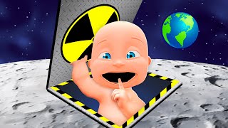 Baby Builds SECRET SPACE BUNKER!