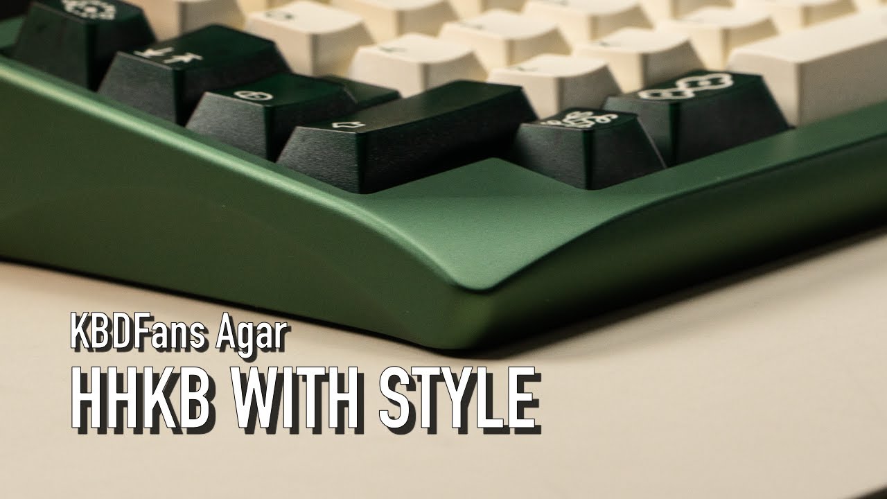 A Solid HHKB Entry, But Is It Enough? | KBDfans Agar Keyboard