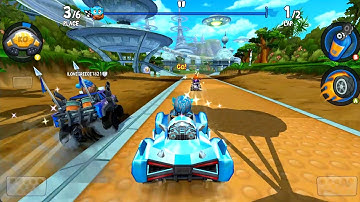 Supercharged Electric Car & Blue Zipo!⚡️Beach Buggy Racing 2