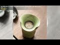 킬른 체인지 레트로 티 스트레이너 필터 일체형 고급 세라믹 티 인퓨저 중국 쿵푸 차 세트 액세서리 브루잉 도구
