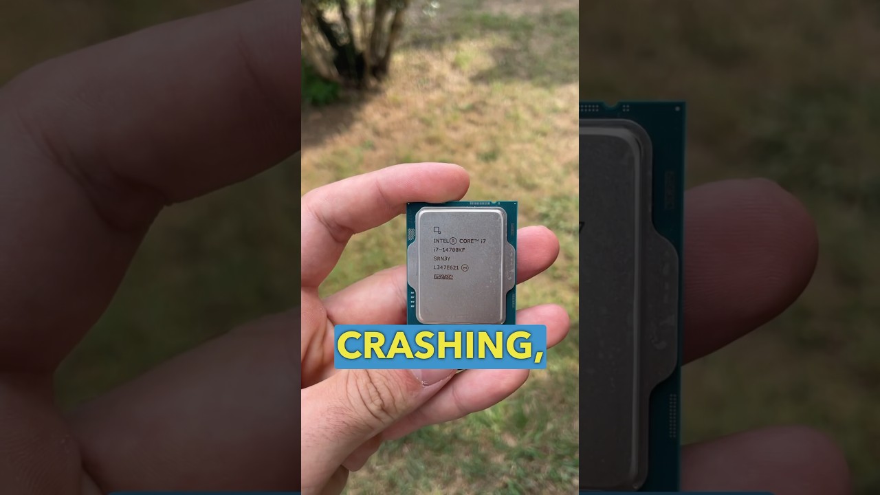 •Еще один поврежденный процессор Intel• 