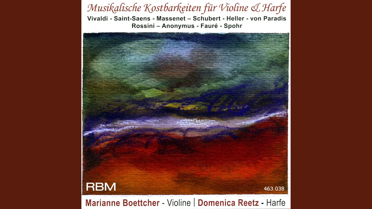 Klangblumen: No. 3, Regenblume