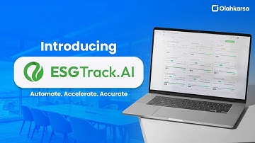 ESGTrack.AI | Automate, Accelerate, and Ensure Accuracy in Your ESG Reporting