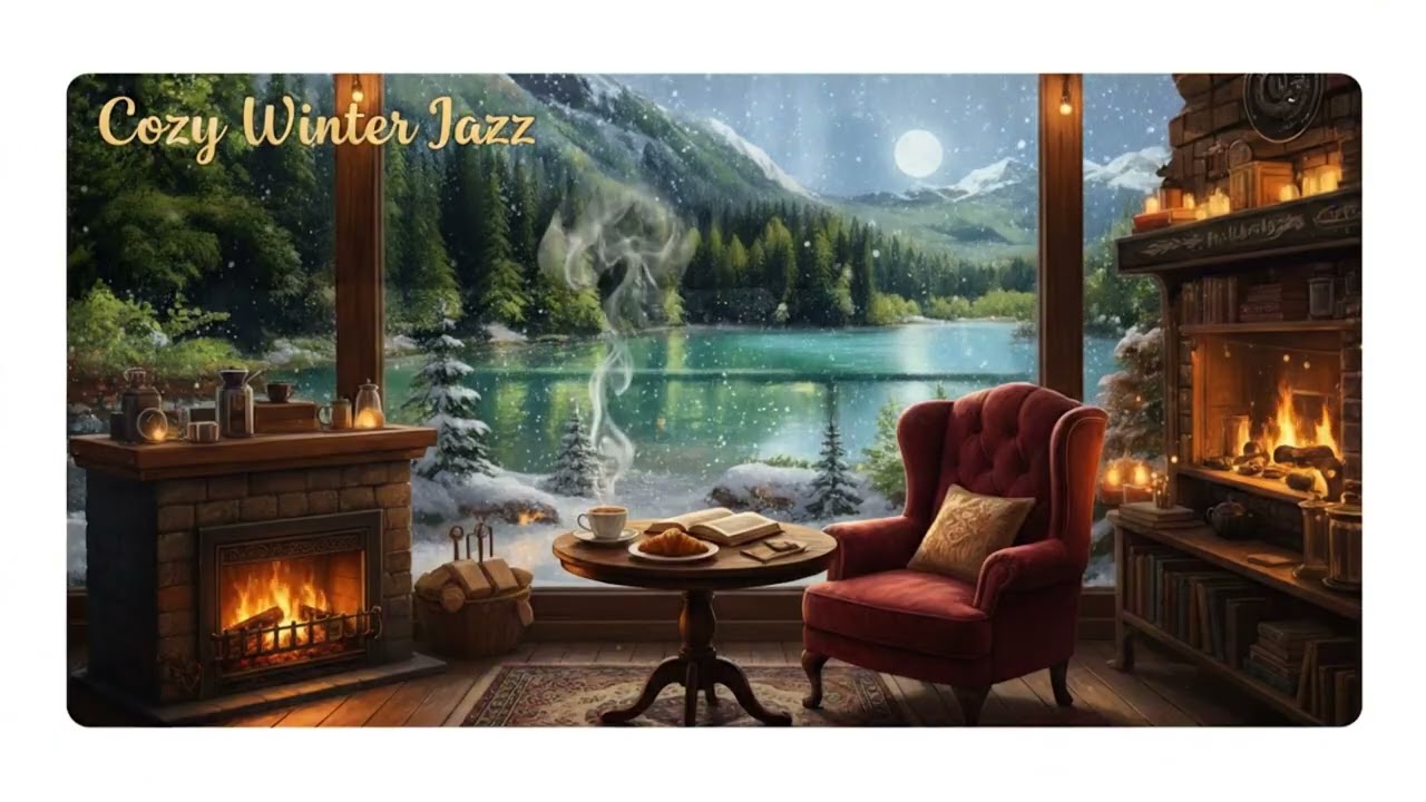 Relaxing Jazz Winter – Cozy Smooth Instrumental Music