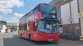 Journey on GoAhead Route 80 | WHV104 (BD65EWU) | Volvo B5LH Wright Eclipse Gemini 3 10.6m