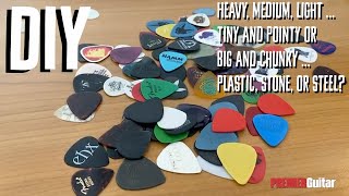 DIY: How to Pick Your Guitar Pick