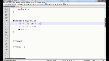 PHP tutorials in Kannada  #6 Global variable  in PHP