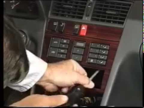Как снять панель w202